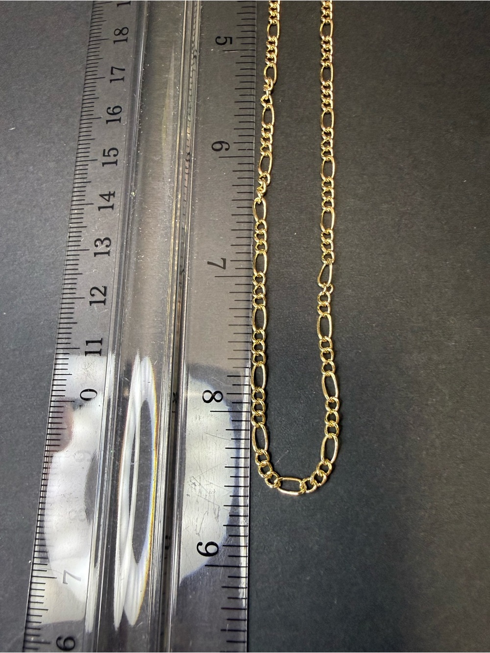 Gold Link Chain Necklace - Picture 2 of 4